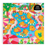 Capybara Pool Day | Mudpuppy | 500 Pieces | Jigsaw Puzzle