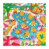 Capybara Pool Day | Mudpuppy | 500 Pieces | Jigsaw Puzzle