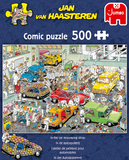In The Car Respraying Shop - Jan van Haasteren | JUMBO | 500 Pieces | Jigsaw Puzzle