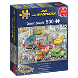 In The Car Respraying Shop - Jan van Haasteren | JUMBO | 500 Pieces | Jigsaw Puzzle