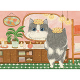 Cat In The Bathroom - Miss Wenly | The Puzzle Collab | 500 Pieces | Jigsaw Puzzle
