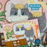 Cat In The Bathroom - Miss Wenly | The Puzzle Collab | 500 Pieces | Jigsaw Puzzle