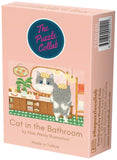 Cat In The Bathroom - Miss Wenly | The Puzzle Collab | 99 Pieces | Micro Jigsaw Puzzle