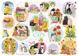 Cat Thoughts - Mary Lake-Thompson | Cobble Hill | 1000 Pieces | Jigsaw Puzzle