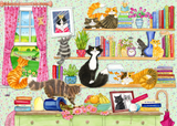 Catastrophe Cottage - Kate Mawdsley | Gibsons | 4 X 500 Pieces | Jigsaw Puzzle