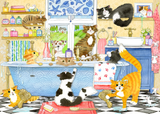 Catastrophe Cottage - Kate Mawdsley | Gibsons | 4 X 500 Pieces | Jigsaw Puzzle