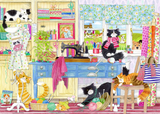 Catastrophe Cottage - Kate Mawdsley | Gibsons | 4 X 500 Pieces | Jigsaw Puzzle