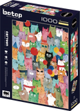 Cats | Botop | 1000 Pieces | Jigsaw Puzzle