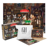 Cats Playing Poker - Julie Pace Hoff | Grateful House | 1000 Pieces | Jigsaw Puzzle