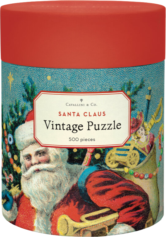Cavallini & Co | Santa Claus | 500 Pieces | Jigsaw Puzzle