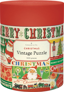 Cavallini & Co | Christmas | 500 Pieces | Jigsaw Puzzle