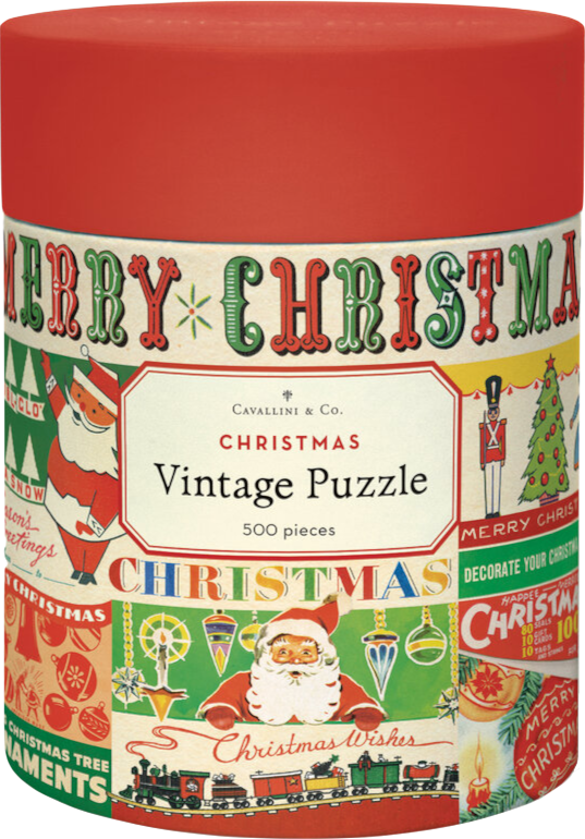 Cavallini & Co | Christmas | 500 Pieces | Jigsaw Puzzle