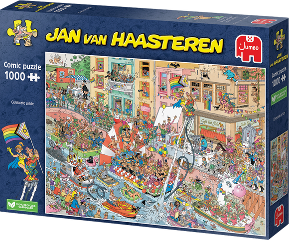 Celebrate Pride - Jan van Haasteren | Jumbo | 1000 Pieces | Jigsaw Puzzle