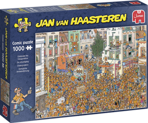 Celebrate The Inauguration - Jan van Haasteren | Jumbo | 1000 Pieces | Jigsaw Puzzle