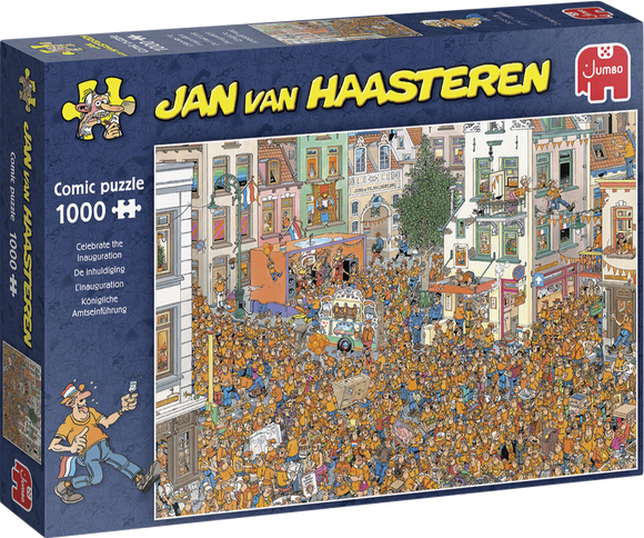 Celebrate The Inauguration - Jan van Haasteren | Jumbo | 1000 Pieces | Jigsaw Puzzle