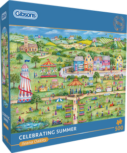 Celebrating Summer - Ileana Oakley | Gibsons | 500 Pieces | Jigsaw Puzzle