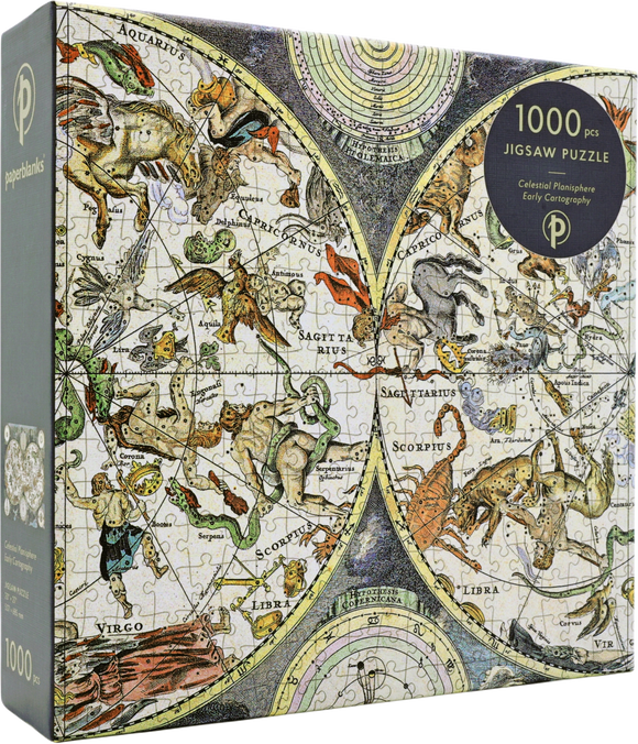 Celestial Planisphere - Early Cartography | Paperblanks | 1000 Pieces | Jigsaw Puzzle