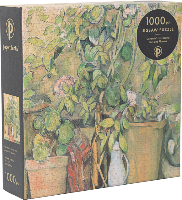 Cezanne’s Terracotta Pots and Flowers - Paul Cézanne | Paperblanks | 1000 Pieces | Jigsaw Puzzle