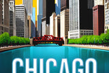 Chicago Sunrise | Micro Puzzles | 150 Pieces | Micro Jigsaw Puzzle