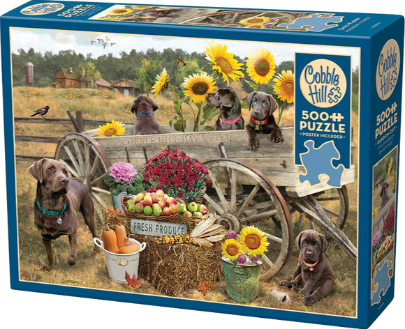 Choc Wagon - Robert Giordano | Cobble Hill | 500 Pieces | Jigsaw Puzzle