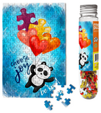 Choose Joy - Puzzle Pandas | Micro Puzzles | 150 Pieces | Micro Jigsaw Puzzle