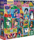 Christmas Cats - Lydia Graves | Eeboo | 1000 Pieces | Jigsaw Puzzle