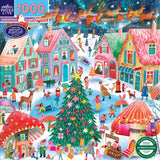 Christmas Flight | Eeboo | 1000 Pieces | Jigsaw Puzzle