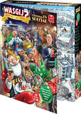 Christmas TV Special - Christmas Advent Calendar | Wasgij? | Jumbo | 24 x 54 Pieces | Jigsaw Puzzle
