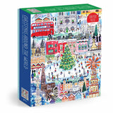 Christmas World - Michael Storrings | Galison | 1500 Pieces | Jigsaw Puzzle