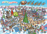 Cobble Hill | 12 Days Of Christmas - Doodletown | Dave Whamond | 1000 Pieces | Jigsaw Puzzle