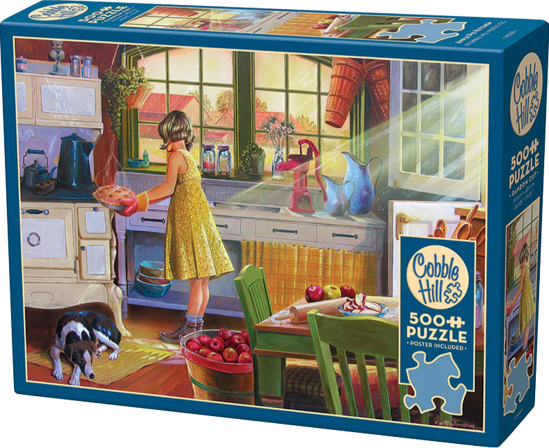 Apple Pie Kitchen Cobble Hill 500 Pieces Jigsaw Puzzle Puzzles