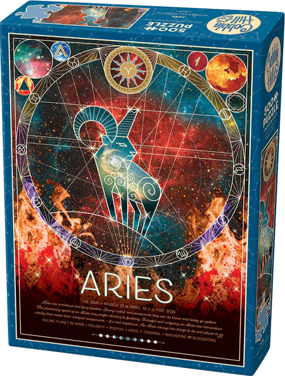 Aries | Cobble Hill | 500 Pieces | Jigsaw Puzzle