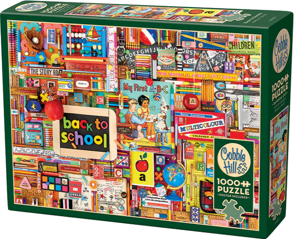 Cobble Hill | Back To School - Shelley Davies | 1000 Pieces | Jigsaw Puzzle