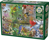 Cobble Hill | Birds Of The Season - R. Christopher Vest | 1000 Pieces | Jigsaw Puzzle