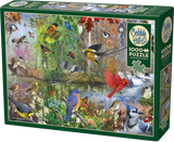 Birds Of The Season - R. Christopher Vest | Cobble Hill | 1000 Pieces | Jigsaw Puzzle