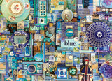 Cobble Hill | Blue - Colour Project | Shelley Davies | 1000 Pieces | Jigsaw Puzzle
