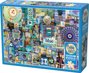 Cobble Hill | Blue - Colour Project | Shelley Davies | 1000 Pieces | Jigsaw Puzzle