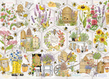 Cobble Hill | Busy As A Bee - Mary Lake-Thompson | 500 Pieces | Jigsaw Puzzle