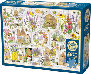 Busy As A Bee - Mary Lake-Thompson | Cobble Hill | 500 Pieces | Jigsaw Puzzle