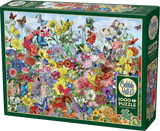 Butterfly Garden - Barbara Behr | Cobble Hill | 1000 Pieces | Jigsaw Puzzle