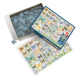 Butterfly Tiles - Jane Shasky | Cobble Hill | 500 Pieces | Jigsaw Puzzle