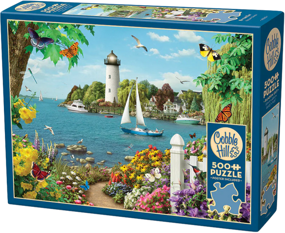 By The Bay - Alan Giana | Cobble Hill | 500 Pieces | Jigsaw Puzzle