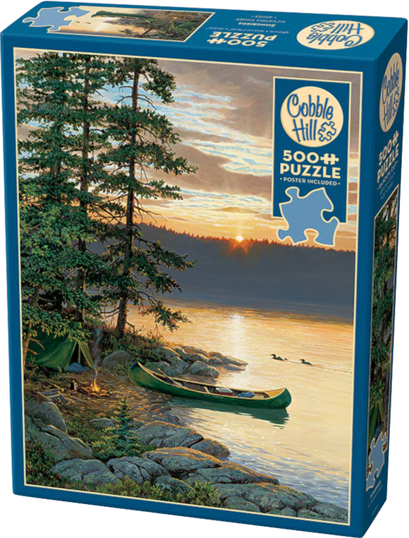 Canoe Lake - Persis Clayton Weirs | Cobble Hill | 500 Pieces | Jigsaw Puzzle