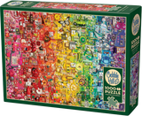 Cobble Hill | Colourful Rainbow - Shelley Davies | 1000 Pieces | Jigsaw Puzzle