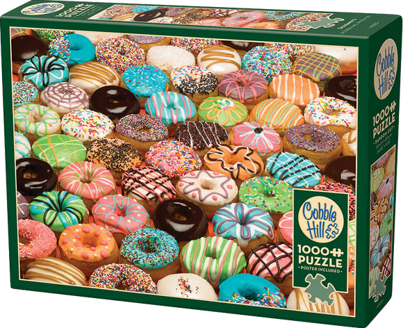 Cobble Hill | Doughnuts | 1000 Pieces | Jigsaw Puzzle