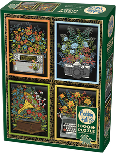 Floral Objects - Methane Studios | Cobble Hill | 1000 Pieces | Jigsaw Puzzle