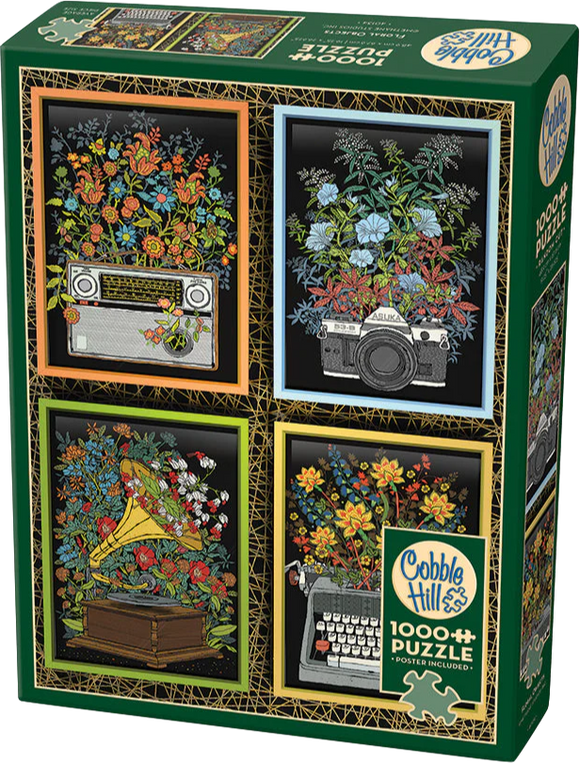 Cobble Hill | Floral Objects - Methane Studios | 1000 Pieces | Jigsaw Puzzle