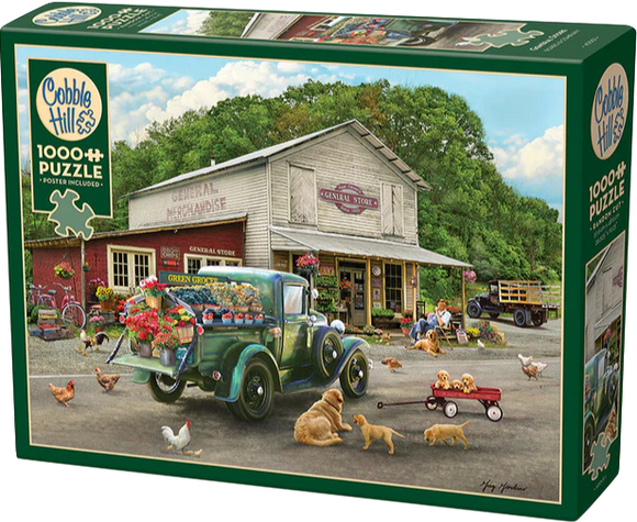 General Store - Greg Giordano | Cobble Hill | 1000 Pieces | Jigsaw Puzzle
