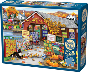 Harvest Festival - Nancy Wernerbach | Cobble Hill | 500 Pieces | Jigsaw Puzzle