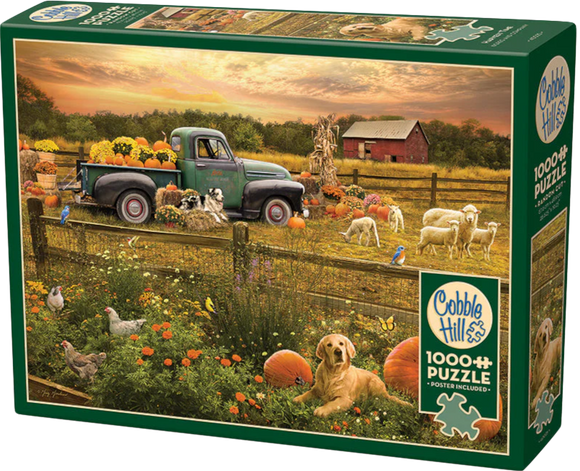 Harvest Time - Grey Giordano | Cobble Hill | 1000 Pieces | Jigsaw Puzzle